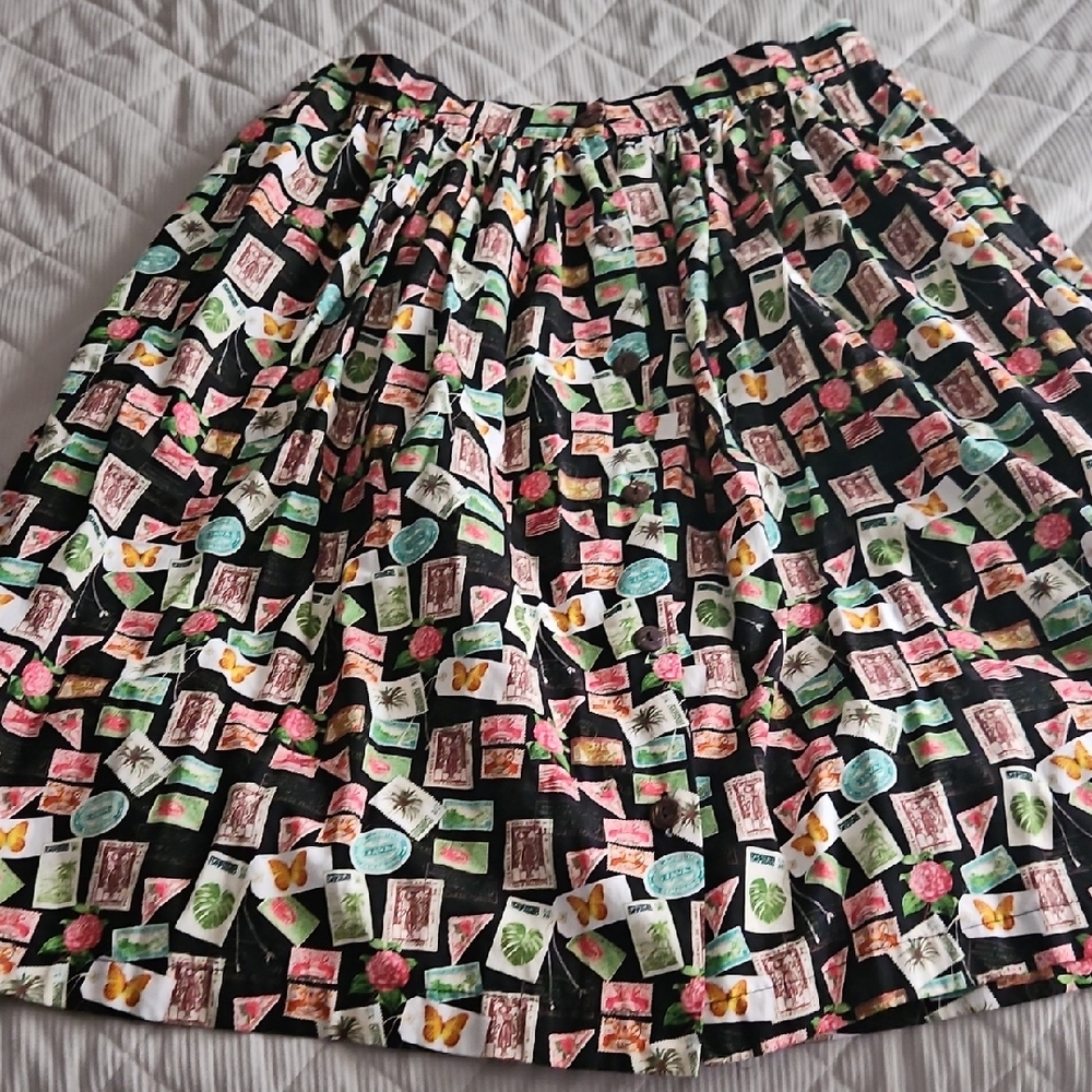The Oblong Box Shop Tiki Skirt